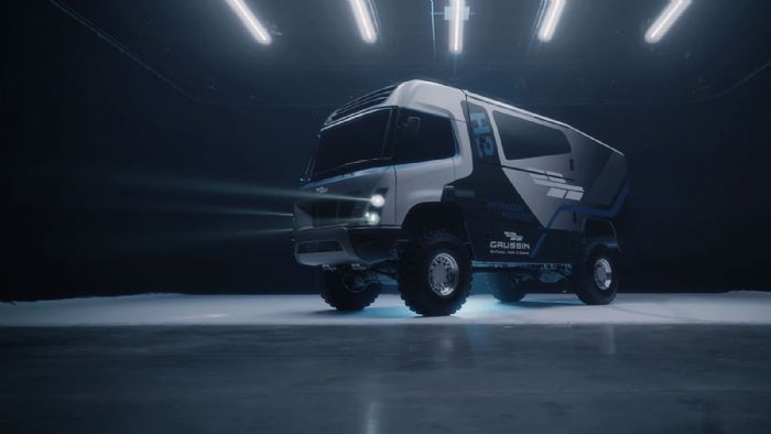 Το ισχυρότερο ηλεκτρικό φορτηγό υδρογόνου του κόσμου παρουσιάζει η Gaussin, το H2 Racing Truck που θα συμμετάσχει στο επόμενο Ράλι Ντακάρ.