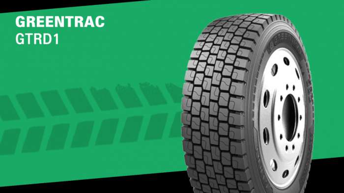 Greentrac GTRD1: Επαγγελματικά ελαστικά βαρέων οχημάτων 