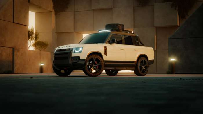Το Land Rover Defender έγινε... Pick-Up! 