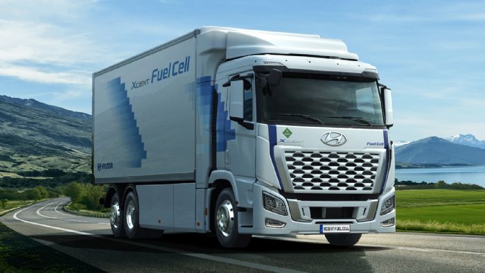 Μετά την Ελβετία, η Γερμανία γίνεται η 2η ευρωπαϊκή χώρα στους δρόμους της οποίας θα κυκλοφορεί το φορτηγό υδρογόνου (ηλεκτρικό, κυψελών καυσίμου) Hyundai XCIENT Fuel Cell.