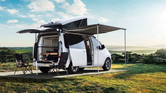 Το Hyundai Staria αποκτά και μία εντυπωσιακή, camper-van έκδοση, που ακούει στο όνομα Staria Lounge Camper.
