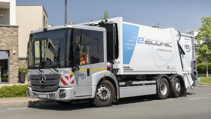 tον προσεχή Ιούλιο θα ξεκινήσει η παραγωγή του eEconic, το οποίο θα αποτελέσει το δεύτερο ηλεκτρικό φορτηγό στη γκάμα της εταιρείας.