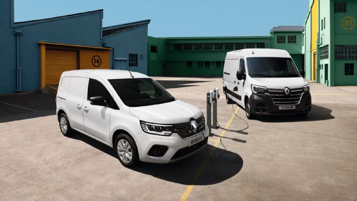 Η Renault λανσάρει το ολοκαίνουργιο Kangoo Van E-TECH Electric, αλλά και το αναβαθμισμένο Master E-TECH Electric.