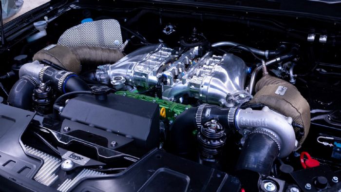 Ο εν twin-turbo V6 κινητήρας του GT-R ανέβηκε από τα 3,8 στα 4,1 λτ. και κυρίως από τους 570 στους 1.000 ίππους.