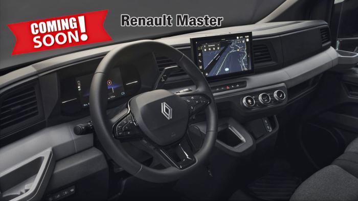 Renault Master Van: 2 φορές καλύτερη αυτονομία από την παλιά γενιά 
