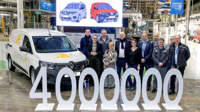 4 εκατομμύρια Renault Kangoo πέρασαν από την γραμμή παραγωγής 