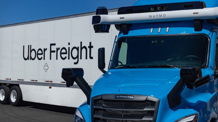 Μεγάλη συνεργασία για έναν κολοσσό στους στόλους αυτόνομων φορτηγών, μεταξύ της θυγατρικής της Google, Waymo και της Uber Freight.