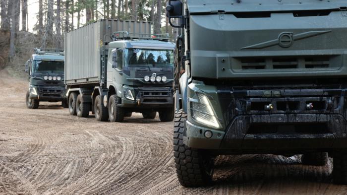 Στην Ελλάδα τα στρατιωτικά φορτηγά της Volvo Defense! 