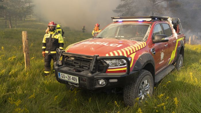 Πυροσβεστικό Ford Ranger από τη Σλοβενία.