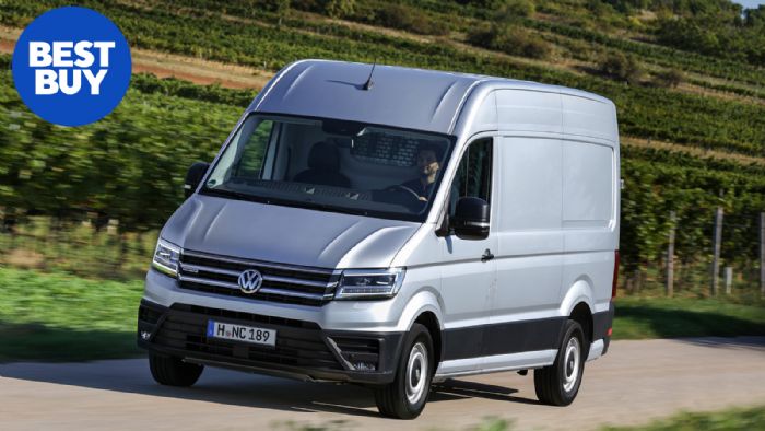 Το ωφέλιμο φορτίο φτάνει έως και τα 2.920 κιλά, με το VW Crafter Van να διαθέτει τον ψηλότερο χώρο φόρτωσης της κλάσης (έως 2.196 χλστ.).