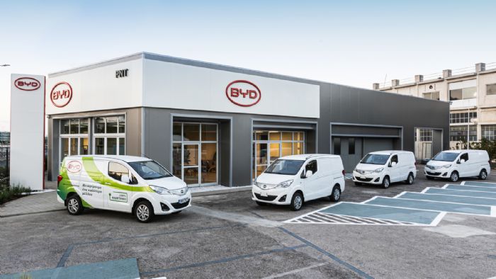Οι επισκέπτες στις εγκαταστάσεις της PNT Cars Pantonikos θα έχουν την ευκαιρία να οδηγήσουν το νέο BYD ETP3. 