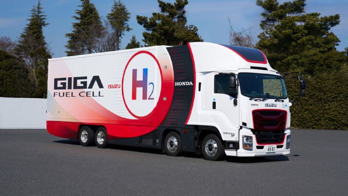 Isuzu - Honda: Μαζί στην ανάπτυξη φορτηγών υδρογόνου 