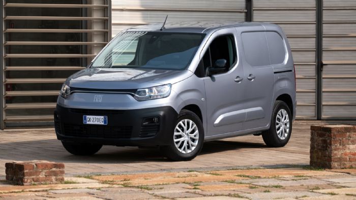 Το νέο Fiat Doblo είναι διαθέσιμο σε εκδόσεις με ωφέλιμο φορτίο έως και 900 kg. 