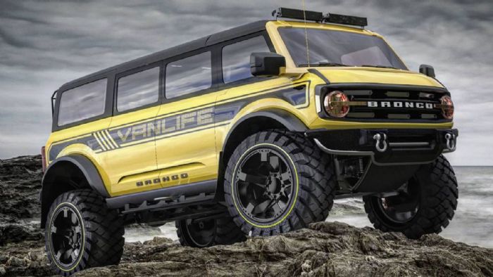 Θα θέλατε στην παραγωγή οχήματα όπως το Ford Bronco Van;