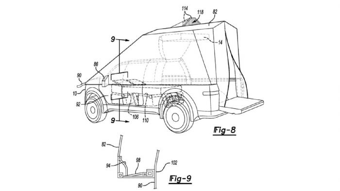 Ford: Ειδική πατέντα μετατρέπει το pick-up σε… τροχόσπιτο! 