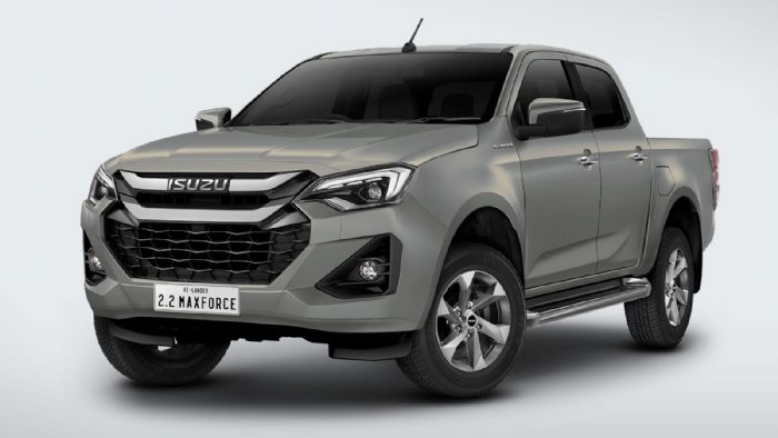 Isuzu D-Max με νέο κινητήρα 2,2lt.