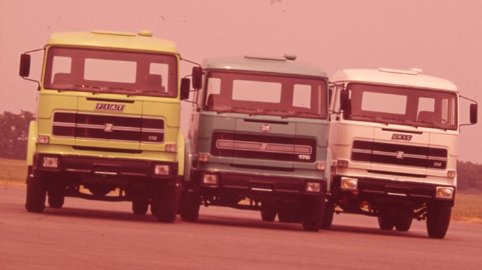 Από το 1975 ως το 1979, η γκάμα της Iveco αποτελούνταν από 200 οχήματα σε 600 παραλλαγές! Σταδιακά η εταιρεία εξορθολόγησε και μείωσε τις προτάσεις της. 