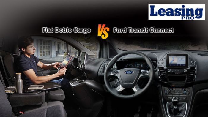 Ford Transit Connect VS Fiat Doblo: Ποιο είναι το καλύτερο Leasing Deal σε Μικρό Van;  