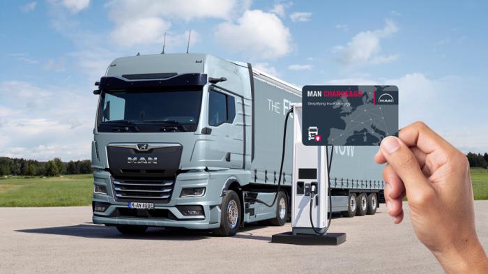 Η υπηρεσία MAN Charge&Go αναβαθμίζει τη φόρτιση των eTrucks! 
