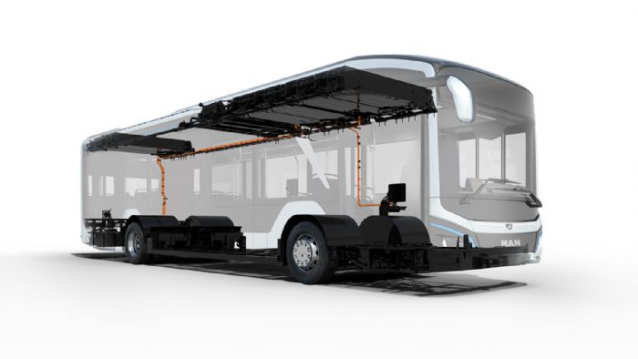 H MAN θα προσφέρει ένα νέο πλαίσιο ηλεκτρικού λεωφορείου για αστική / υπεραστική χρήση, σε παγκόσμιο επίπεδο από το 2024. 