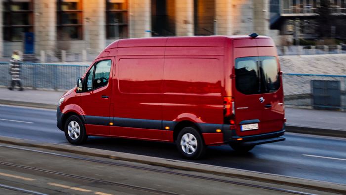 Ενδεικτικός εξοπλισμός διαθέσιμων οχημάτων Sprinter Van & Chassis