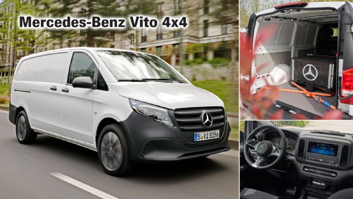 Mercedes-Benz Vito 4x4: Γιατί να επιλέξεις 4κίνητο Van;  