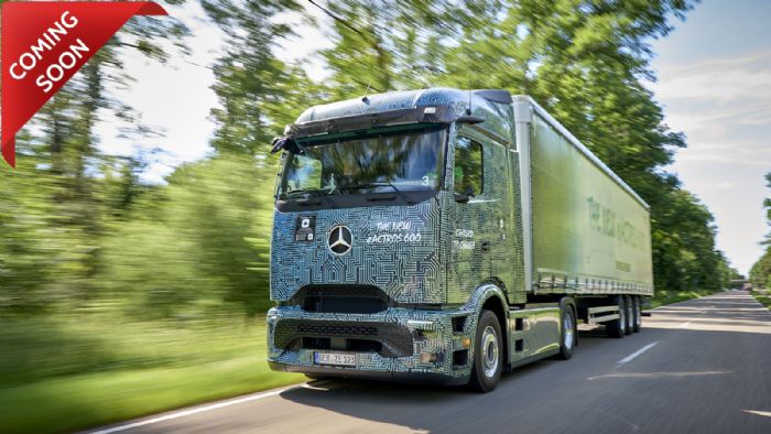 Νέο Mercedes-Benz eActros 600: Η νέα εποχή στα ηλεκτρικά φορτηγά!  