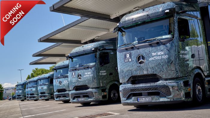 Νέο Mercedes-Benz eActros 600: Η νέα εποχή στα ηλεκτρικά φορτηγά!  