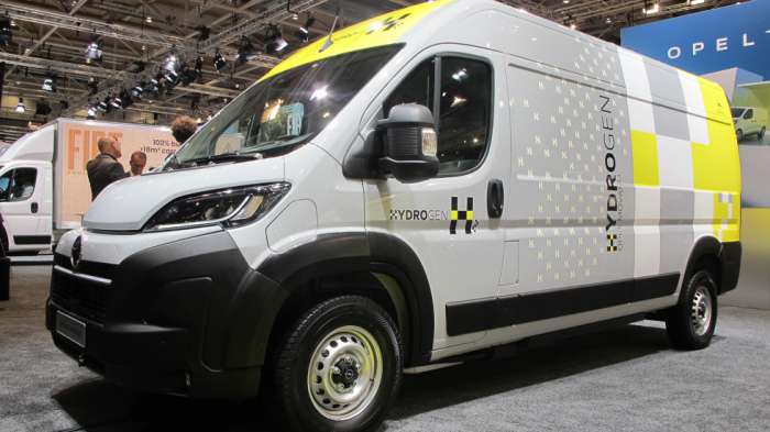 Παγκόσμια πρεμιέρα για το Opel Movano HYDROGEN! 