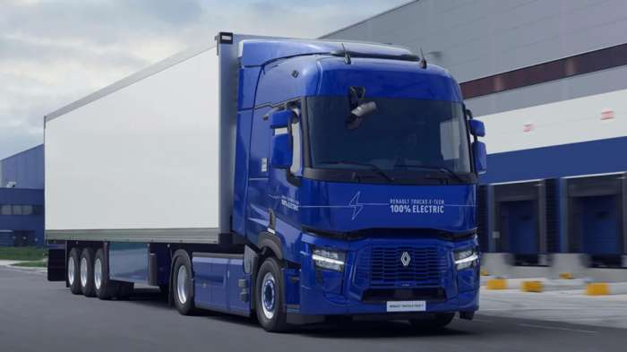 Renault Trucks E-Tech T: Έρχεται με αυτονομία 600 χλμ! 