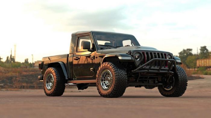 Χάρη στον ανεξάρτητο σχεδιαστή, Abimelec Arellano, το νέο Jeep Gladiator απέκτησε έκδοση μονής καμπίνας. 