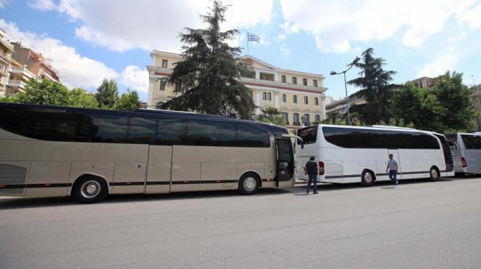 Θέσεις στάθμευσης τουριστικών λεωφορείων στην Αθήνα 