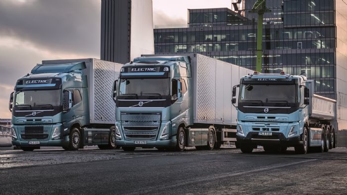 Η Volvo Trucks έχει θέσει έναν παγκόσμιο στόχο, σύμφωνα με τον οποίο το 2030, το 50% όλων των νέων φορτηγών που θα πωλούνται θα είναι ηλεκτρικά με μπαταρία ή κυψέλες καυσίμου.