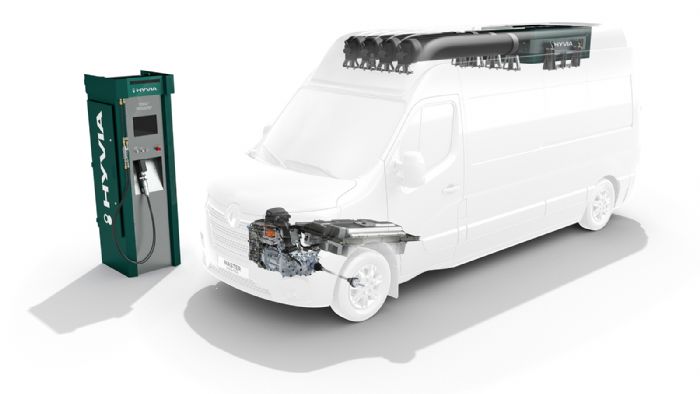 Το Master Van H2-TECH θα έχει χώρο φόρτωσης 12 κ.μ. και αυτονομία έως και 500 χλμ.