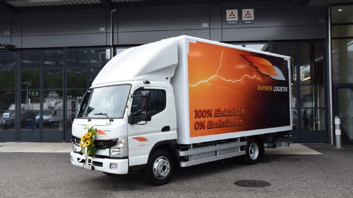 Μια ακόμα ελβετική εταιρεία, η Rhyner Logistik, απέκτησε ένα FUSO eCanter.
