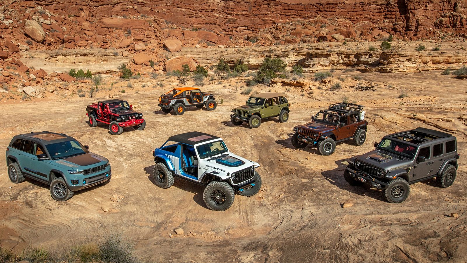 Τα 7 νέα πρωτότυπα της Jeep σε πλήρη παράταξη...