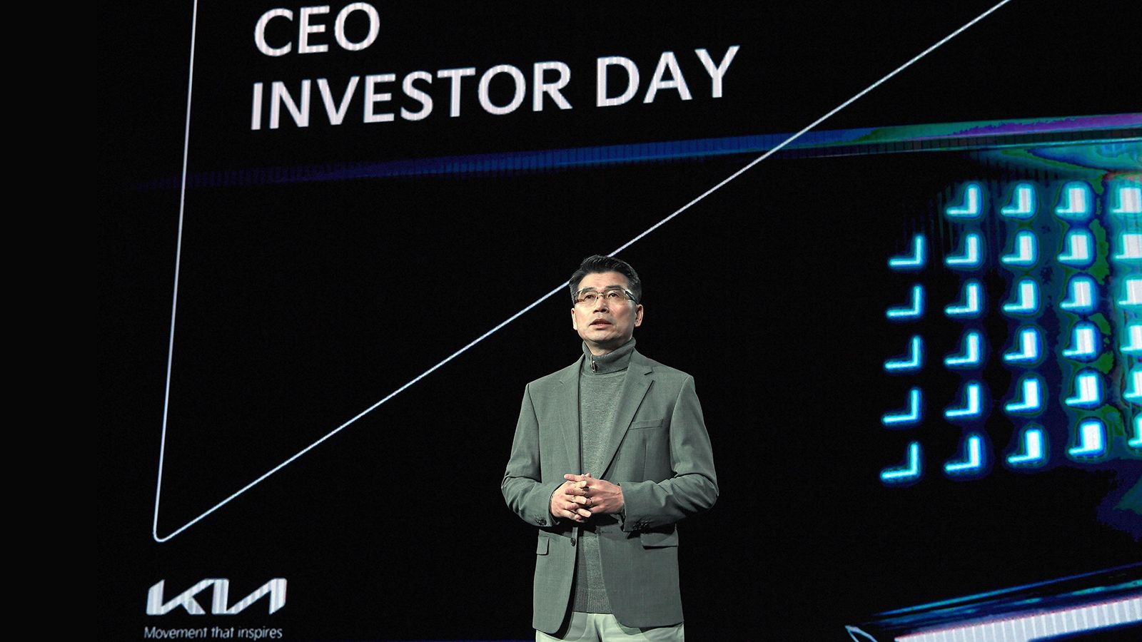 Ο Πρόεδρος και Διευθύνων Σύμβουλος της Kia Corporation, Ho Sung Song, στο πλαίσιο της εκδήλωσης «2022 CEO Investor Day».