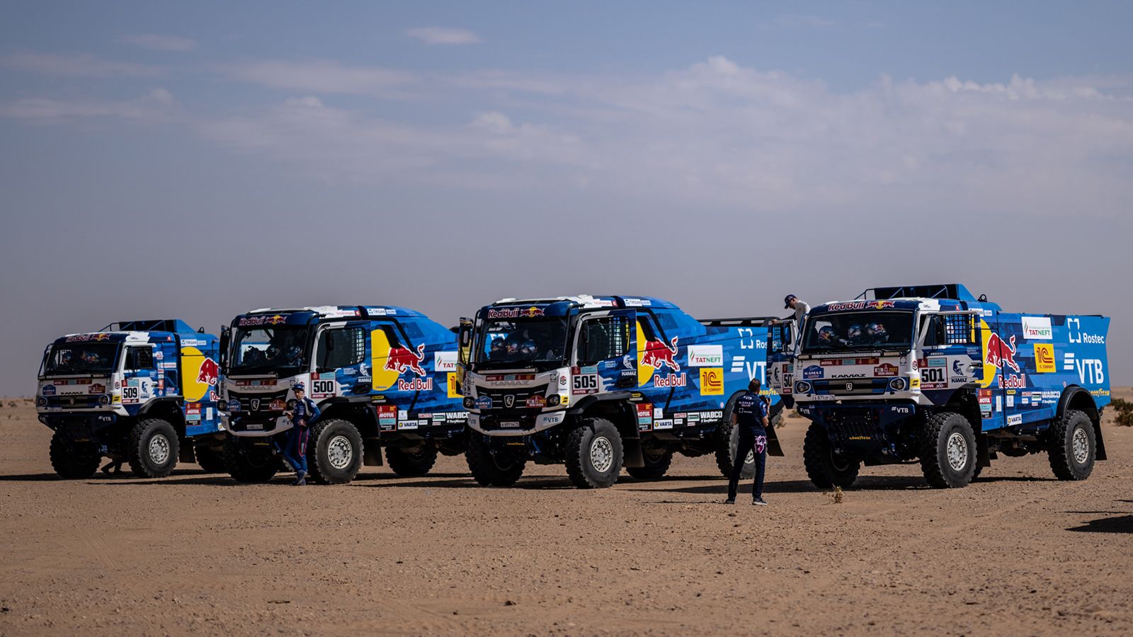 Από το 2011 είχε η Kamaz Master να καταλάβει τις 4 πρώτες θέσεις στο Ράλι Ντακάρ.