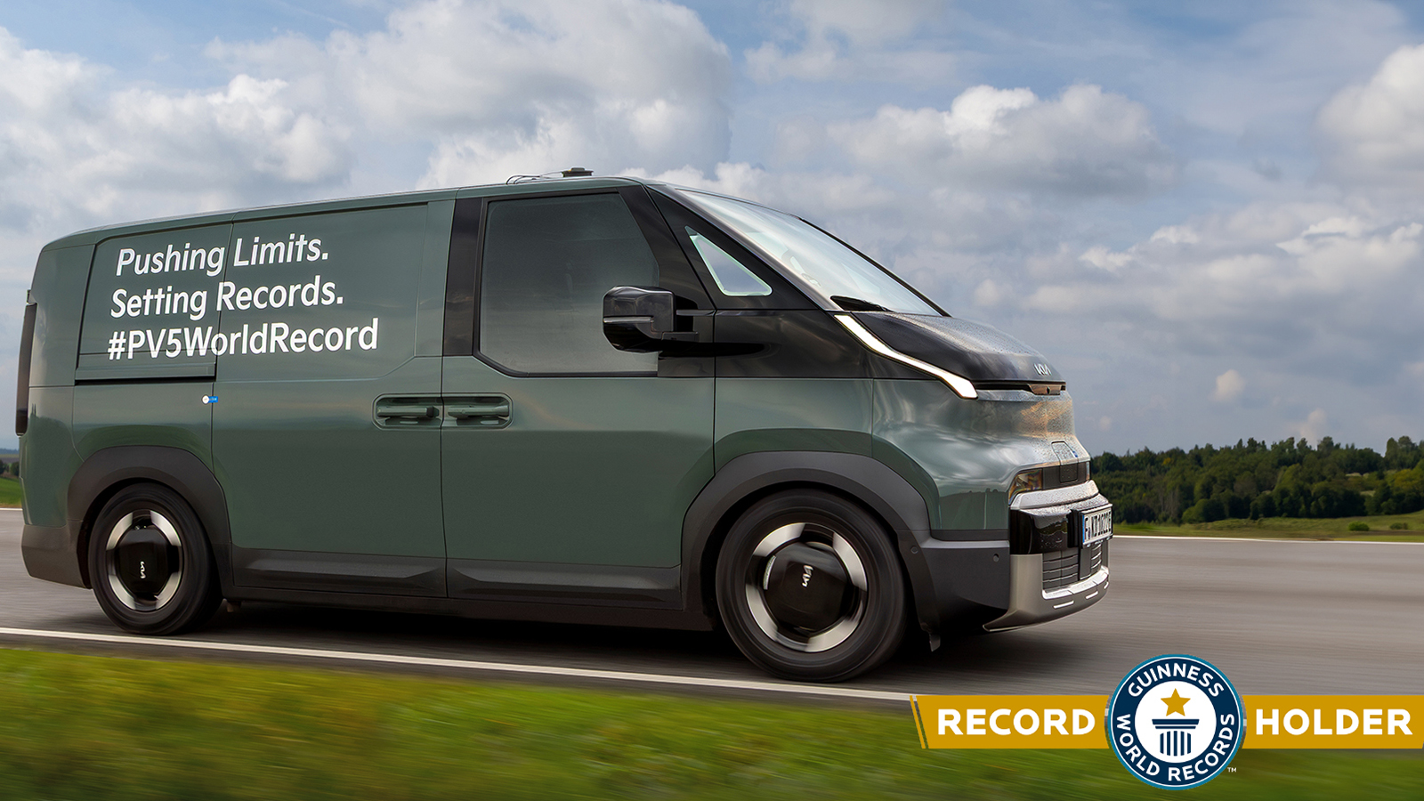 Κινούμενο σε πραγματικές συνθήκες χρήσης, το Kia PV5 μετέφερε κατά τη διάρκεια του δρομολογίου πλήρες φορτίο (βάρους 665kg). 