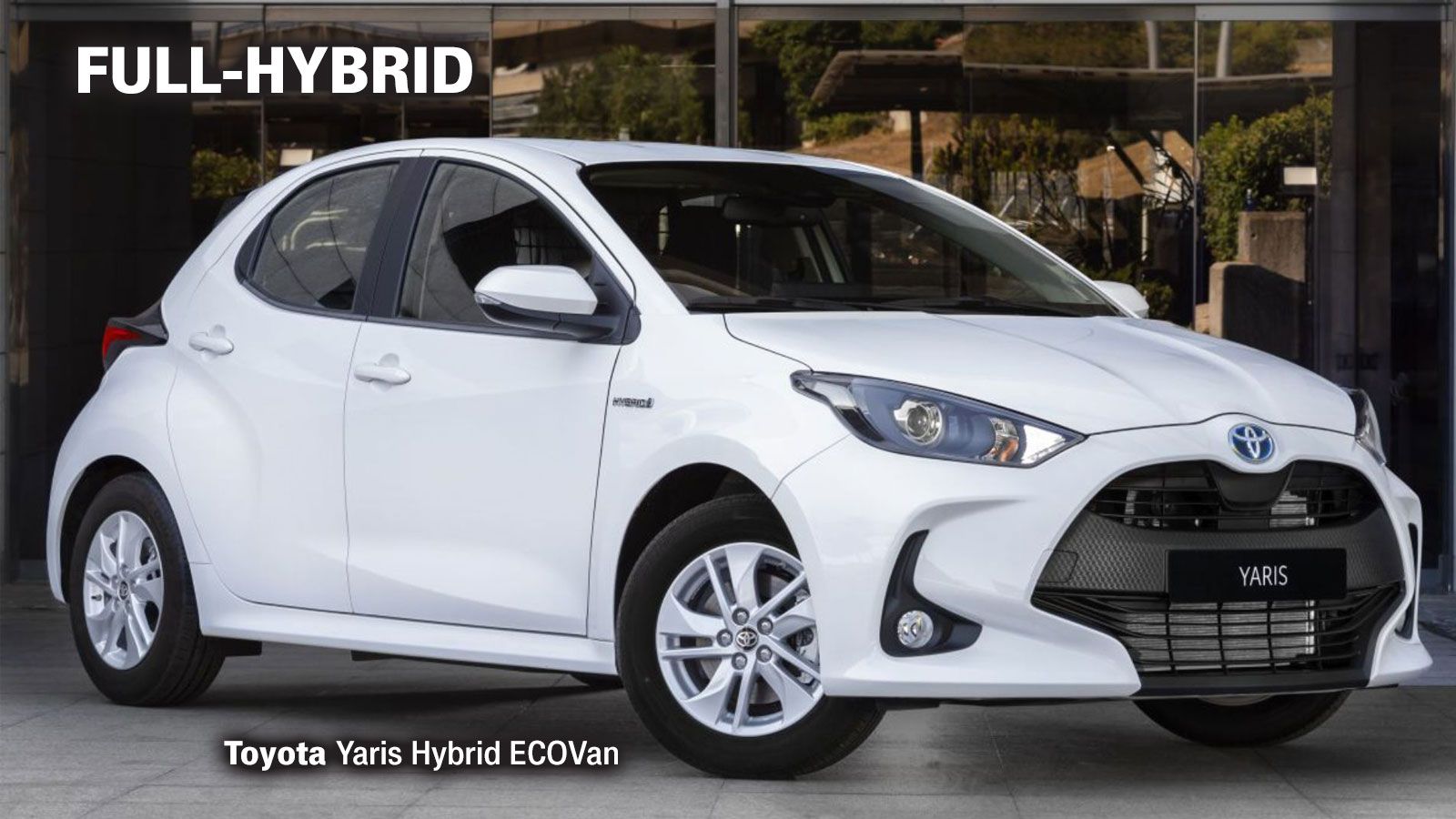 Το υβριδικό Toyota Yaris Hybrid ECOVan διαθέτει έναν 1.500άρη 3κύλινδρο κινητήρα βενζίνης, ένα ηλεκτρικό μοτέρ και μία μικρή μπαταρία. Αποδίδει συνδυαστικά 116 ίππους ισχύος και 141 Nm ροπής, ενώ υπόσ