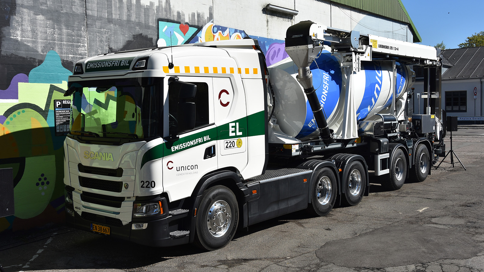 Η Scania εφαρμόζει την ηλεκτροκίνηση στη μεταφορά μπετόν!