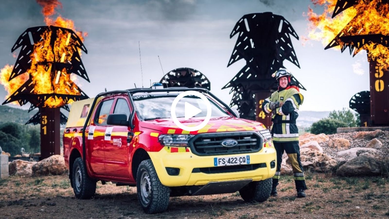 Το Ford Ranger στη μάχη της πυρόσβεσης - ford ranger