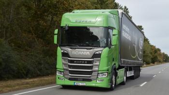   Scania   Green Truck