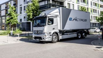 Εντυπωσιάζει το ηλεκτρικό Mercedes eActros (+vid)