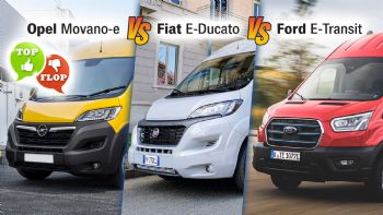 Opel Movano-e VS Fiat E-Ducato VS Ford E-Transit