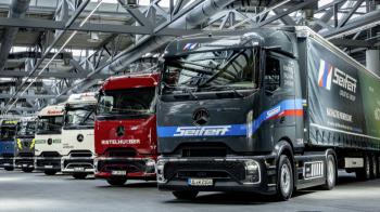 �� eActros 600 ������� �� logistics ��� Mercedes-Benz Trucks