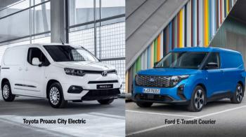 Best Buy ����� e Vans �����: Ford E Transit Courier & Toyota Proace City BEV