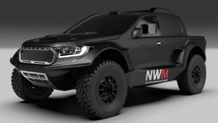 Το νέο Ford Ranger της αγωνιστικής ομάδας NWM Ford Castrol Team, με το οποίο θα συμμετάσχει στο φετινό Πρωτάθλημα Rally-Raid της Νοτίου Αφρικής (SARRC).