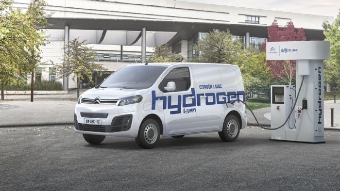 Tο Citroen e-Jumpy Hydrogen ξεκίνησε να δοκιμάζεται σε πραγματικές συνθήκες εργασίας στη Γαλλία, από το SUEZ Group.