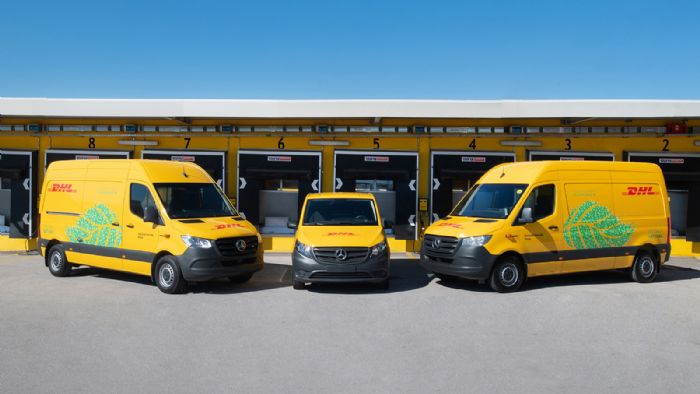 Πρόκειται για την πρώτη φάση ενός πράσινου πλάνου επένδυσης της DHL Express Ελλάδας που αγγίζει τα 1,7 εκατομμύρια ευρώ και περιλαμβάνει 40 και πλέον νέα, αμιγώς ηλεκτρικά Vans διανομής.